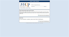 Desktop Screenshot of private.mhqp.org