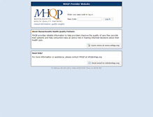 Tablet Screenshot of private.mhqp.org