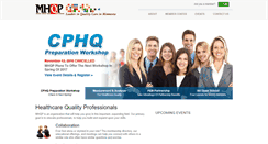 Desktop Screenshot of mhqp.com